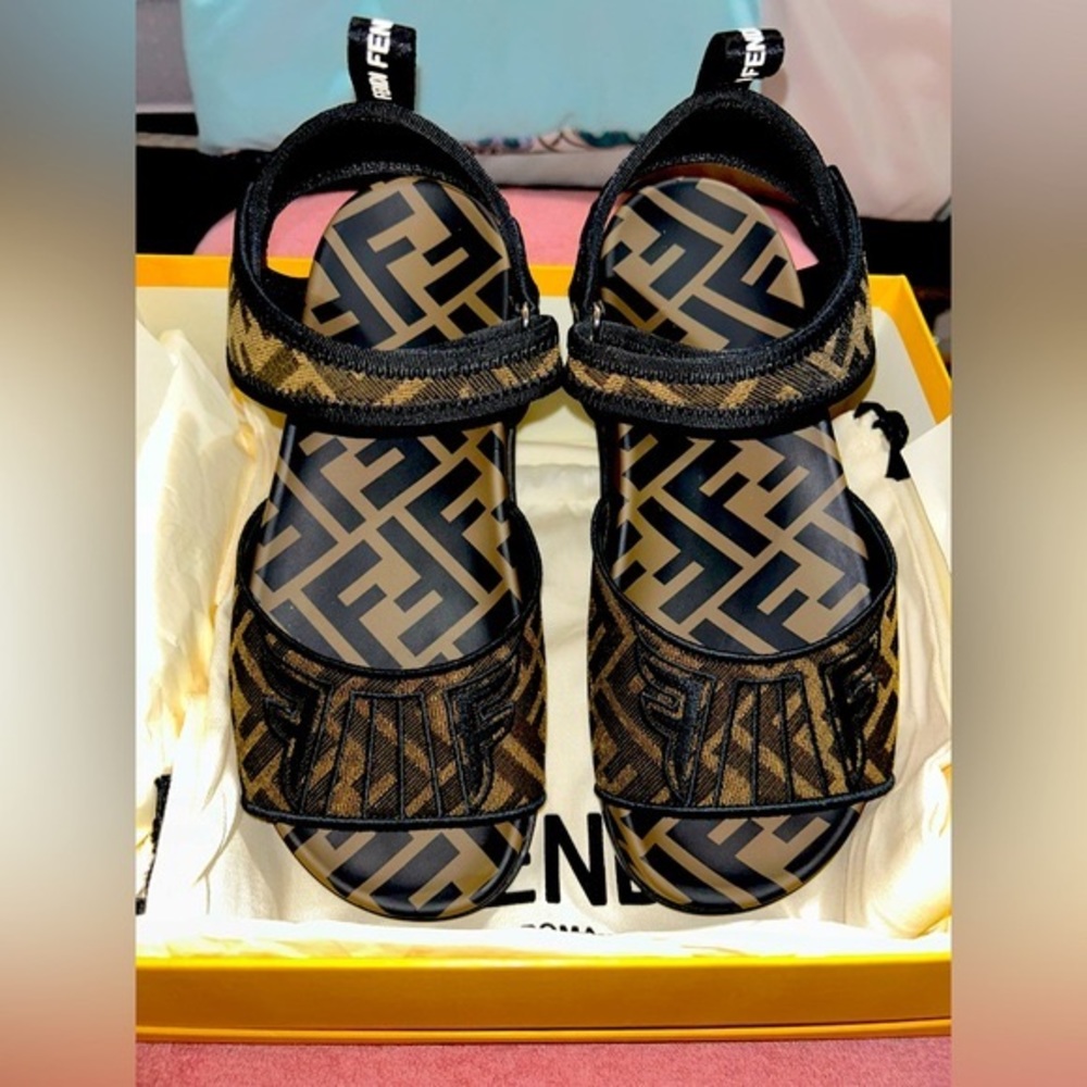 FENDI Dad Sandals~ Like New~ Worn Once.